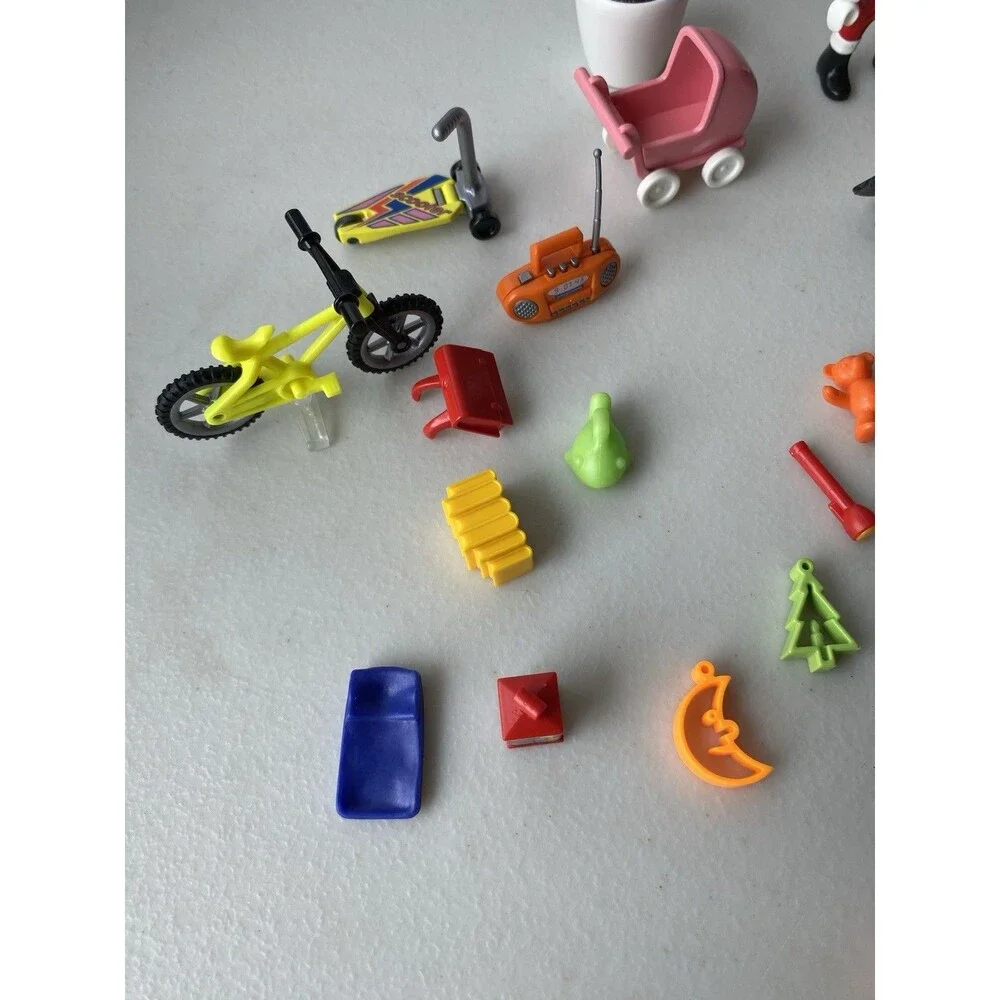 Playmobil 9264 Advent Calendar Santa's Workshop Christmas Sleigh Toy Lot